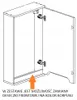 Szafka z lustrem czarna 45x16x75 czarny/dąb Omeble Podgląd zdjęcia produktu 10