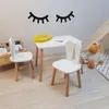 Tavolo in legno per bambini con 2 sedie "BUNNY", set ideale Anteprima dell’immagine prodotto 6