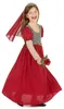 Mittelalter Kostüm für Mädchen M 7-9 Jahre (120-130 cm) Produktbild-Vorschau 2