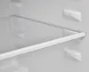 A close-up view of an empty refrigerator shelf. Produktbild-Vorschau
