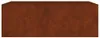 vidaXL Verhoogde plantenbak, 120x80x40 cm, cortenstalen Productafbeelding-voorbeeld 3
