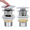 vidaXL Zestaw odpływowy bez przelewu srebrny 6,4x6,4x9,1 cm Podgląd zdjęcia produktu 1