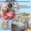 5D Ostern Diamond Painting Anhänger Gnom Bastelset Produktbild-Vorschau 4