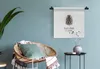 MuchoWow® Wandteppich Wandbehang Herbst - Zitat - Produktbild-Vorschau 4