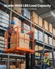 Plateforme de manutention VEVOR, dimensions 1225 x 1148 mm, Voir les images du produit 3