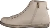 A side view of a white high-top sneaker. Produktbild-Vorschau