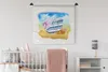MuchoWow® Wandteppich Wandbehang Strandtasche - Hut - Produktbild-Vorschau 1