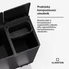 Klarstein EcoVista, odpadkový koš s kompostérem, 60 l + 3 Náhled obrázku produktu 4