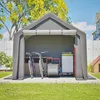Zeltgarage Fahrrad Gerätehaus Garagenzelt Lagerzelt Mobil Produktbild-Vorschau 11