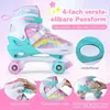 Pattini a rotelle COSTWAY Rainbow per bambini, regolabili Anteprima dell’immagine prodotto 7