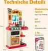 Kinderküche mit 65 TLG. Zubehör, Kinderspielküche mit Produktbild-Vorschau 5