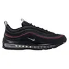 Nike Air Max 97, color negro con detalles en rojo intenso, Vista previa de la imagen del producto 1