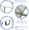 Harbor Housewares Höhenverstellbarer Klapptisch – 120 cm (4 Produktbild-Vorschau 2
