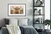 MuchoWow® Gerahmtes Poster Schottischer Highlander - Blick Produktbild-Vorschau 2