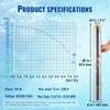 Pompa sommergibile per pozzi profondi, 750 W, 230 V, 60 Hz, Anteprima dell’immagine prodotto 7