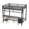 Łóżko piętrowe Flieks 90x200cm/140x200cm, łóżko na poddaszu Podgląd zdjęcia produktu 9