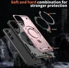 Dual Layer Hülle für Samsung Galaxy S23 Metall Ring Ständer Produktbild-Vorschau 2