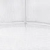 vidaXL Gewächshaus mit Stahlrahmen Weiß 8 m² 4x2x2 m -  Produktbild-Vorschau 14