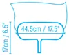 Rete per lo sporco 43x21cm Anteprima dell’immagine prodotto 16