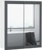 kleankin Badezimmerschrank mit Spiegel, hängender Produktbild-Vorschau 1