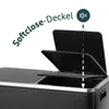 SVITA TM2X24 Treteimer 48 Liter Schwarz Abfalleimer Produktbild-Vorschau 3