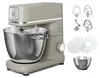 A beige Electrolux kitchen mixer with its accessories displayed next to it on a white background. Anteprima dell’immagine prodotto