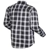 Modeka Colden Motorrad Hemd, schwarz/weiß, 4XL Produktbild-Vorschau 3