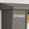 A close-up view of a mailbox with the word "ZEITUNGEN" printed on it. Produktbild-Vorschau