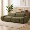 HOMCOM 3-Sitzer-Sofa, 244 cm Cloud-Sofa mit Chenille-Optik, Produktbild-Vorschau 2