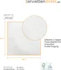 Softpoint Serviette in Weiß, 1/4-Falz, 40 x 40 cm, 50 Stück Produktbild-Vorschau 2