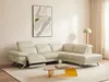 Vente-unique PUNO, Ecksofa, Wohnzimmer, Beige, 6 Sitz(e), Produktbild-Vorschau 2