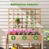 COSTWAY Sadzarka z kratką i otworem drenażowym, kratka Podgląd zdjęcia produktu 4