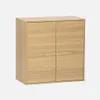 sweeek - Schrank Aufbewahrungsmodul Holzdekor 2 Türen 70cm Produktbild-Vorschau 1