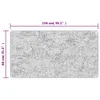 vidaXL Teppich Waschbar Schwarz und Weiß 80x150 cm Produktbild-Vorschau 8
