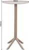 Hoher Tisch Rebecca Mobili Naqel 105x60x60 Polypropylen Produktbild-Vorschau 3
