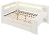 Tagesbett 140x200 cm gepolstert, mit 90x190 cm Ausziehbett, Produktbild-Vorschau 19