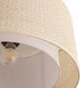 Lindby Deckenleuchte Soula, Ø 40 cm, beige, Kunststoff, E27 Produktbild-Vorschau 5