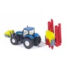 Siku Traktor New Holland mit Kverneland; 1799 Produktbild-Vorschau 5