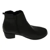 A black women's ankle boot is shown against a white background. Anteprima dell’immagine prodotto