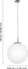 EGLO Pendellampe Rondo, 1 flammige Pendelleuchte, Produktbild-Vorschau 4