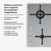 Klarstein Illuminosa 4 Plaque De Cuisson Gaz, 4 Brûleurs Voir les images du produit 4