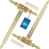 KOTARBAU® 2 St. T Scharniere gold L: 400 mm Kreuzgehänge Produktbild-Vorschau 1