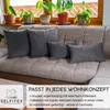 Selfitex 4er Set Cord Kissen inkl. Füllkissen, weich und Produktbild-Vorschau 5