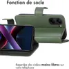 libreria imoshion Luxe per Xiaomi Poco X7 Pro - Verde Anteprima dell’immagine prodotto 9