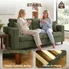 HOMCOM 2-Sitzer-Sofa, 170 cm, bequemes Cordsofa mit breiter Produktbild-Vorschau 7