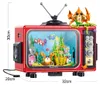 BlockBuddie™ 1718-teiliges Ozean-Retro-TV-Bausteinset Produktbild-Vorschau 6