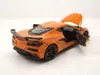 Welly 24120O Chevrolet Corvette Z06 2023 orange 1:24 Produktbild-Vorschau 5