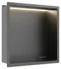 BALNEO nástěnná nika WALL-BOX ONE 30 × 30 × 10 cm gunmetal Náhled obrázku produktu 2