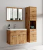 Armoire de rangement de Montreal Hauteur 131 cm - Chene - Voir les images du produit 2