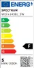 Spectrum LED E14 C36 Kerze 5W = 43W 470lm 160° 230V Produktbild-Vorschau 2
